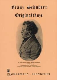15Originaltänze für Melodie-Instrument und Gitarre